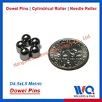 Goupilles cylindriques à extrémité sphérique 4,5 x 5